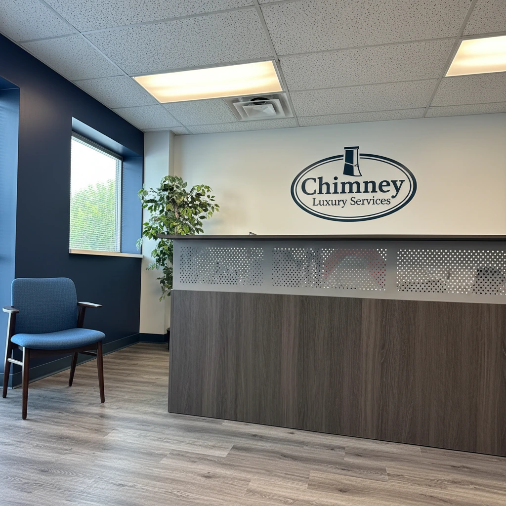 Chimney Luxury Services professional office interior at 115 Munson St, New Haven, CT